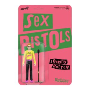 JOHNNY ROTTEN DES SEX PISTOLS REACTION FIGURES - SUPER7