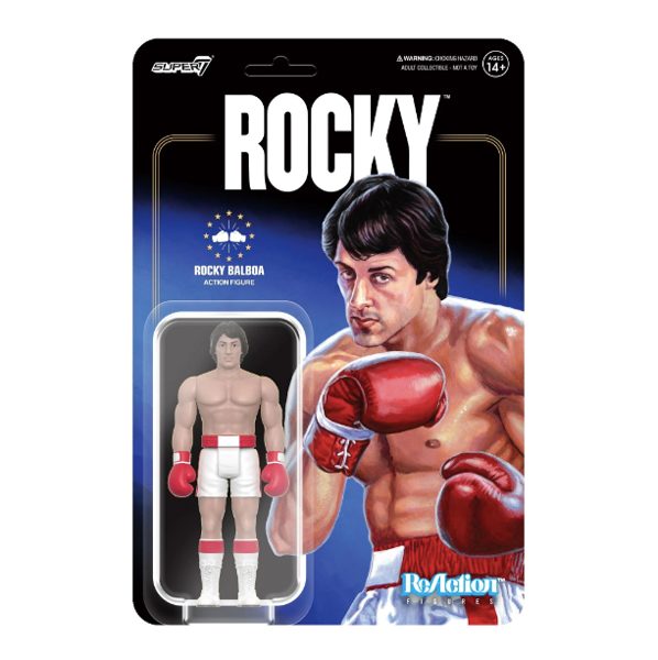 ROCKY BALBOA REACTION FIGURES - SUPER7