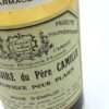 FLACON DAPOTHICAIRE EAU NOIRE DU PERE CAMILLE VINTAGE PHARMACIE HINGLAIS WEINMANN 3464