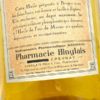 FLACON DAPOTHICAIRE HUILE DE FOIE DE MORUE VINTAGE PHARMACIE HINGLAIS WEINMANN 3458