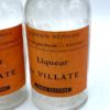 FLACON DAPOTHICAIRE LIQUEUR DE VILLATE VINTAGE PHARMACIE HINGLAIS WEINMANN 3492