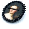 BROCHE PORTRAIT "DOUBLE VUE" - LOUNIN