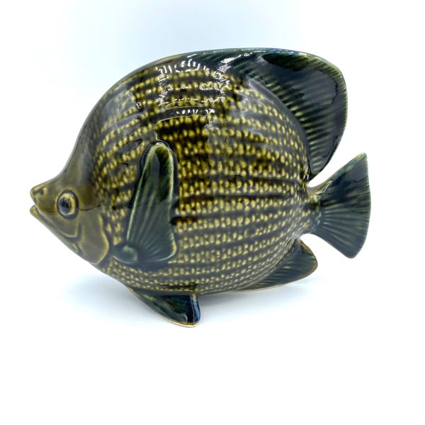 CENDRIER VINTAGE POISSON NATURALISTE 4333