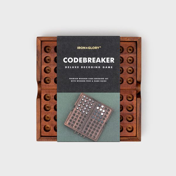 JEU EN BOIS CODEBREAKER "MASTERMIND" - IRON & GLORY