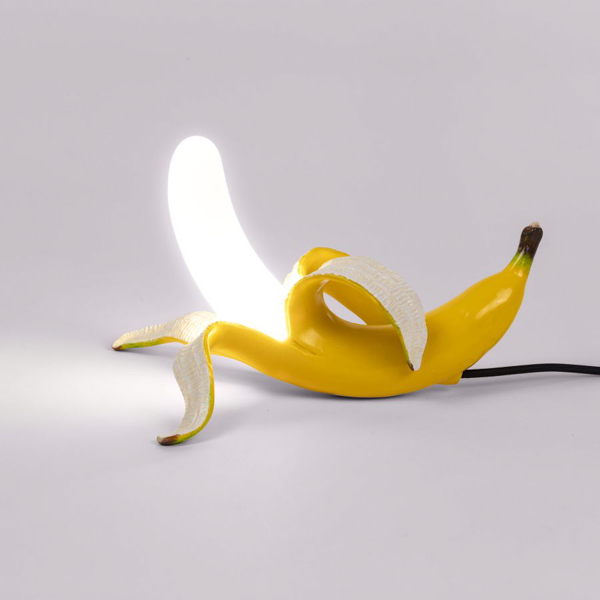 LAMPE BANANA YELLOW DEWEY - SELETTI x STUDIO JOB