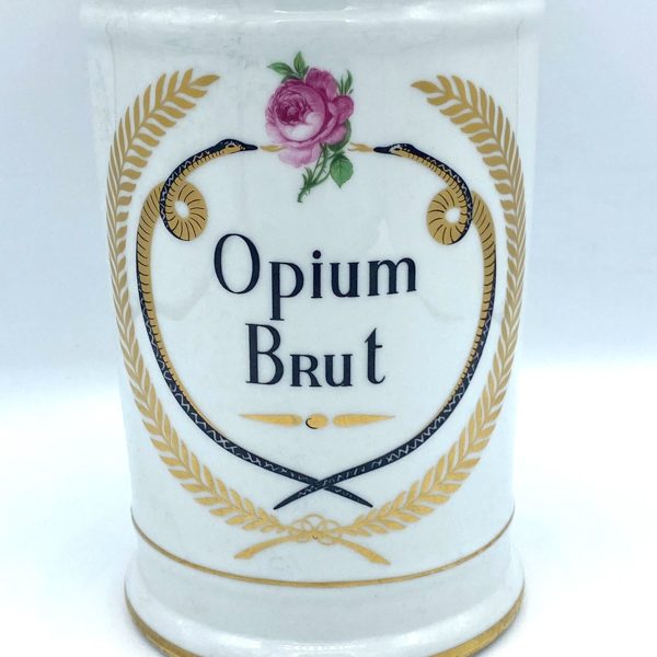 POT À PHARMACIE OPIUM BRUT DES ETABLISSEMENTS CARPENET