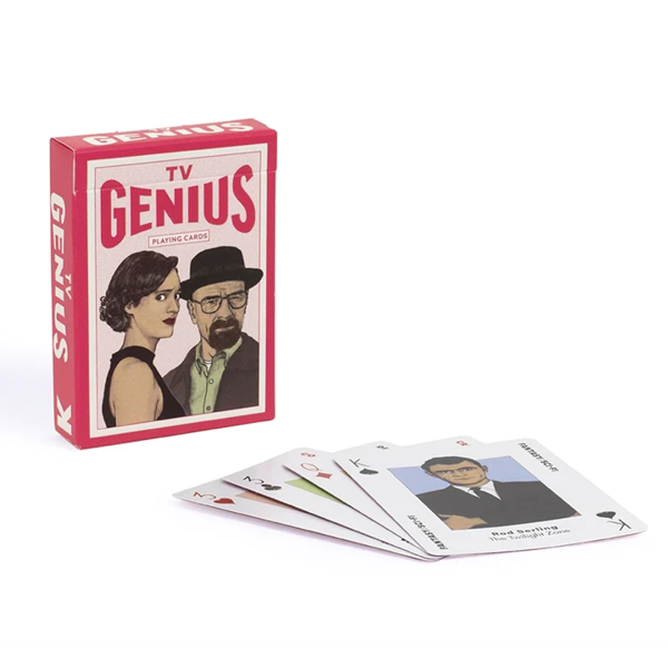 CARTES A JOUER SERIE TV GENIUS LAURENCE KING MUSIQUE HACHETTE UK 44