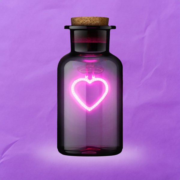 LAMPE MAGIQUE COEUR POTION D'AMOUR - SUCK UK