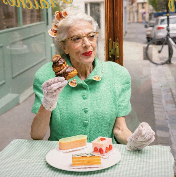 BARRETTE À CHEVEUX RELIGIEUSE AU CHOCOLAT - COUCOU SUZETTE