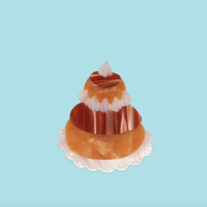 BARRETTE À CHEVEUX RELIGIEUSE AU CHOCOLAT - COUCOU SUZETTE