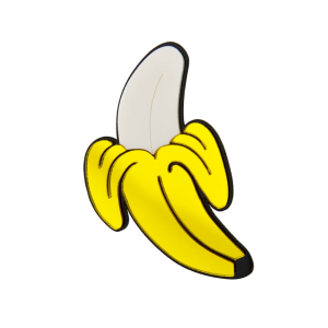 BROCHE ACRYLIQUE "BANANA OPEN" - MONOLAMA