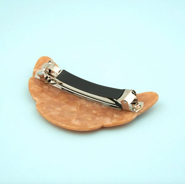 FRENCH BARRETTE A CHEVEUX CROISSANT PETIT DEJEUNER HUMOUR COUCOU SUZETTE 52