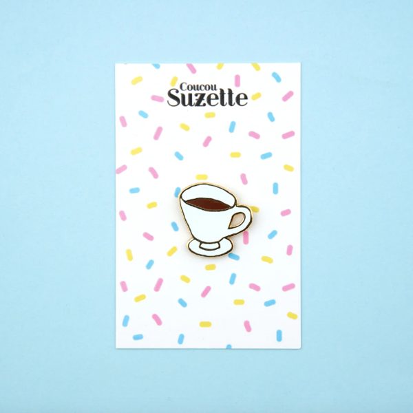 PINS TASSE DE CAFE COFFEE HUMOUR COUCOU SUZETTE 37 6