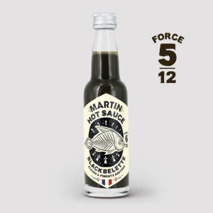 SAUCE PIMENTÉE "BLACKBELETTE" FORCE 6/12 - MAISON MARTIN