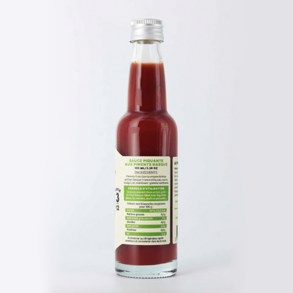 SAUCE PIMENTÉE "HEGOA" FORCE 3/12 - MAISON MARTIN