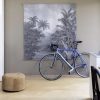 TABLEAU MURAL EN COTON JUNGLE XXL HK LIVING 09 7