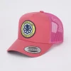 CASQUETTE TRUCKER AUTHENTIK PATCH PINK AH24 - JONSEN ISLAND