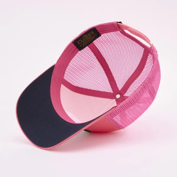 CASQUETTE TRUCKER AUTHENTIK PATCH PINK AH24 - JONSEN ISLAND