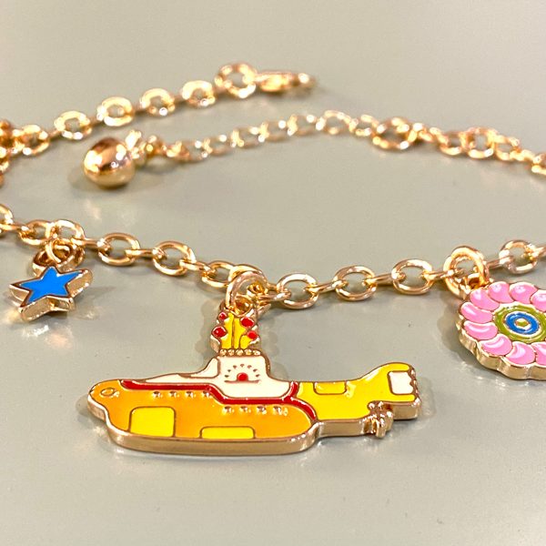 BRACELET A BRELOQUES YELLOW SUBMARINE DE THE BEATLES BIJOUX 8359