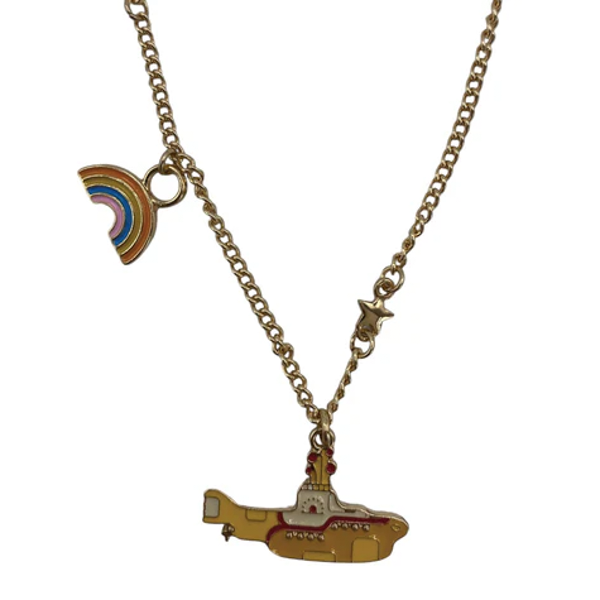 COLLIER A BRELOQUES YELLOW SUBMARINE DE THE BEATLES BIJOUX 59 8