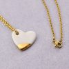 COLLIER PENDENTIF COEUR "HEART" - GRUNI CERAMICA