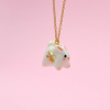 COLLIER PENDENTIF LAPIN "BUNNY" - GRUNI CERAMICA