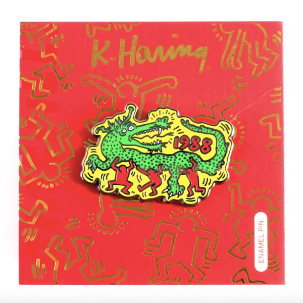 DRAGON 1988 PIN'S KEITH HARING YEAR OF THE DRAGON - PINTRILL PIN