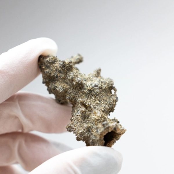 FOSSILE ECLAIR FULGURITE COLLECTIONNEUR SCIENCES 27 12