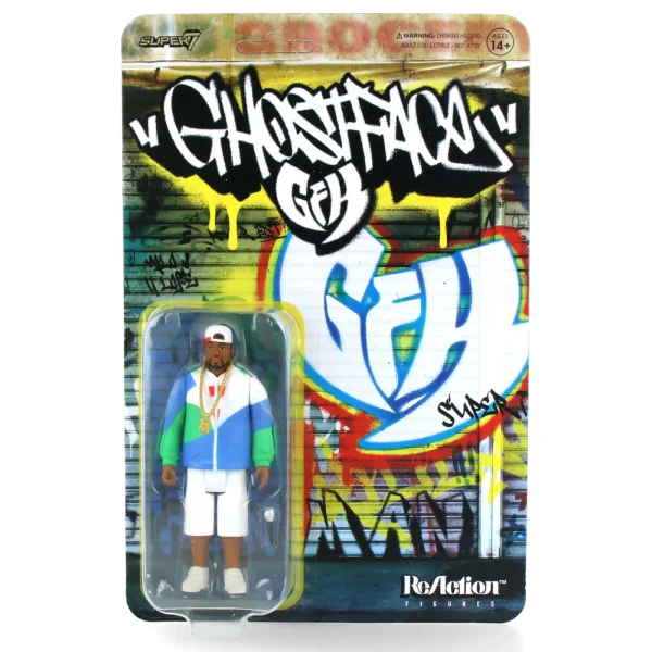 GHOSTFACE KILLAH (Can It Be All So Simple) REACTION FIGURES - SUPER7