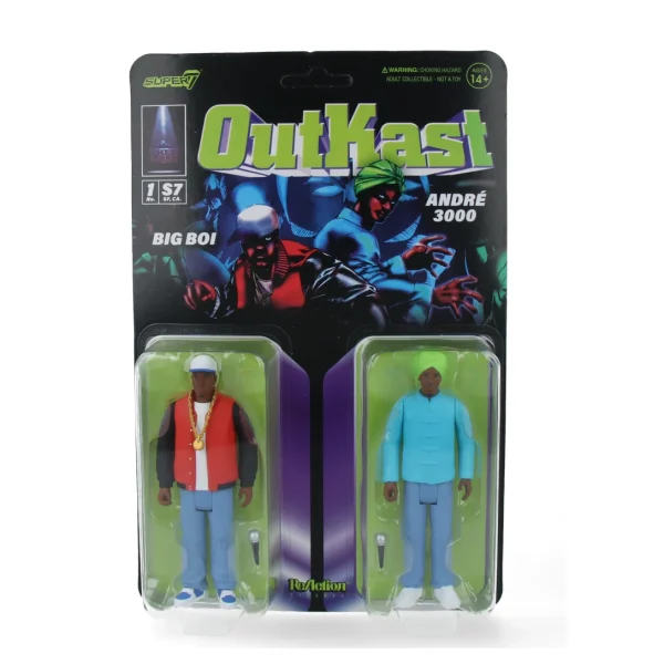 OUTKAST ATLiens REACTION FIGURES - SUPER7