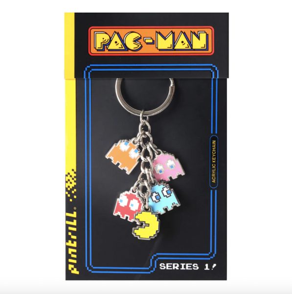 PAC-MAN PORTE-CLÉS GHOSTS - PINTRILL KEYCHAIN