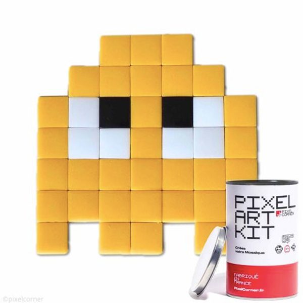 PIXEL ART KIT "GLOOMIE" YELLOW - PIXEL CORNER