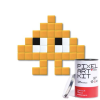 PIXEL ART KIT "LITTLE ALIEN" YELLOW - PIXEL CORNER