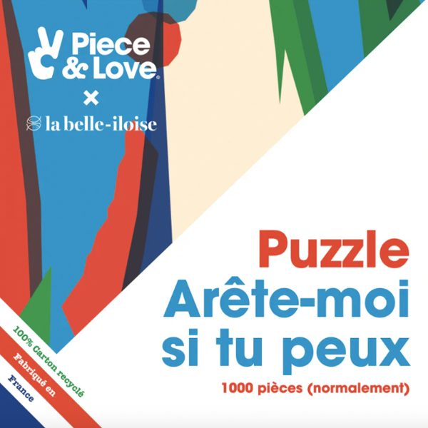 PUZZLE 1000 PIÈCES ARÊTE-MOI SI TU PEUX - PIECE & LOVE x LA BELLE-ILOISE