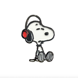 SNOOPY PIN'S HEADPHONES RECORDS - PINTRILL PIN