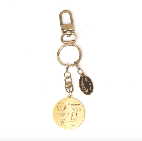 VOYAGER RECORDS PORTE CLES PINTRILL KEYCHAIN 11 6