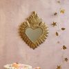 MIROIR EX-VOTO "HEART MIRROR" - NAW20254