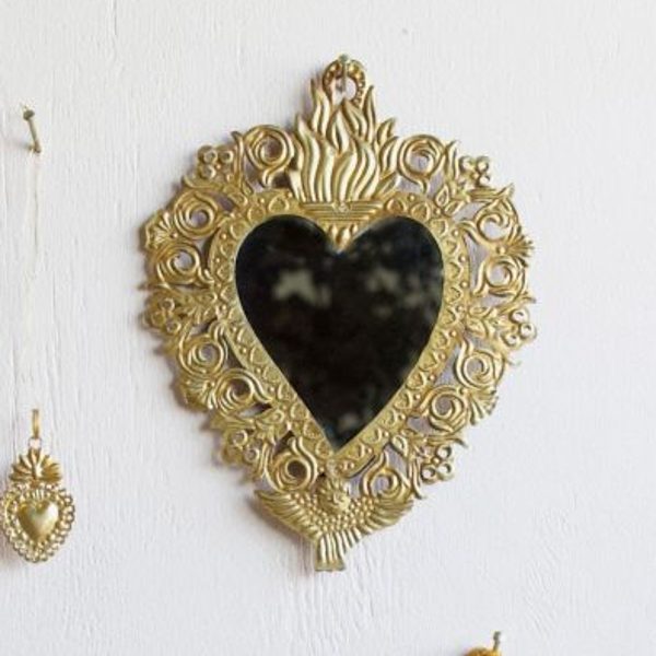 MIROIR EX-VOTO "SACRED HEART" - MA3012