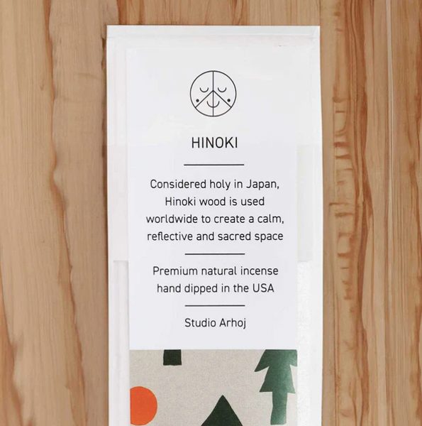 BATONS D'ENCENS "HINOKI" - STUDIO ARHOJ