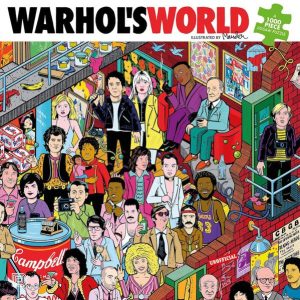 PUZZLE "WARHOL'S WORLD "DE 1000 PIÈCES