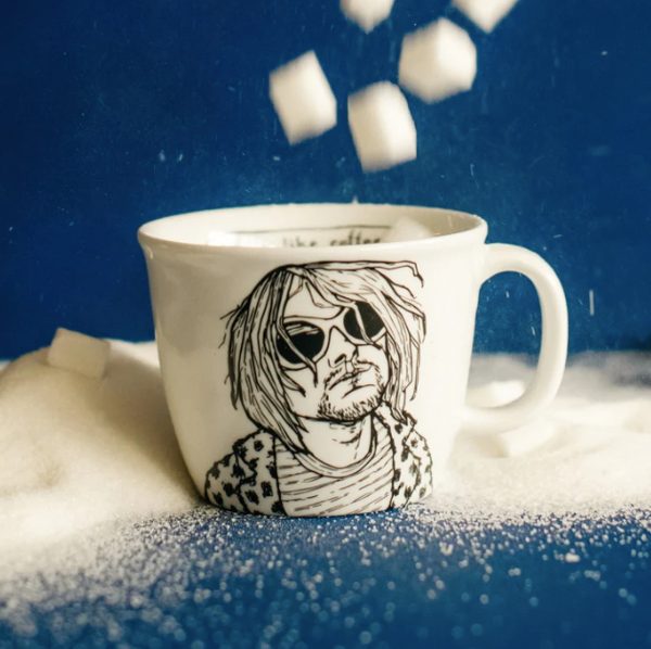 TASSE THE DELICIOUS GRUNGER KURT COBAIN POLONA POLONA GRUNGE NIRVANA 52 6