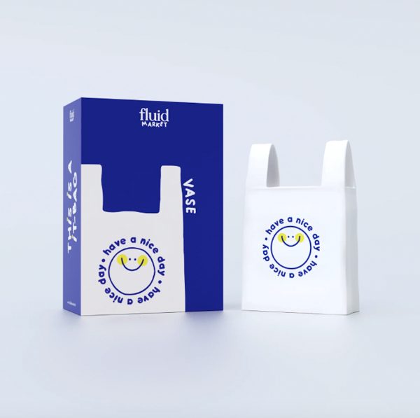 VASE PLASTIC BAG FLUID MARKET DESIGN 11