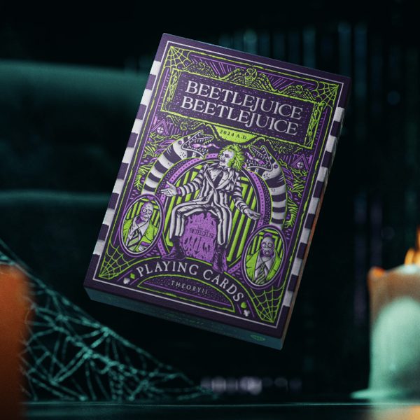 BEETLEJUICE CARTES A JOUER POKER–THEORY11 56