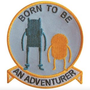 PATCH "BORN TO BE AN ADVENTURER " Adventure Time - LA BARBUDA