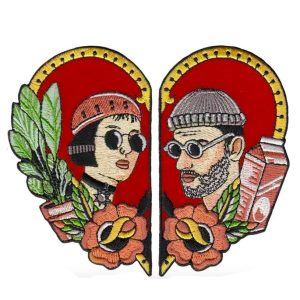 PATCH DOUBLE "LEON ET MATHILDA" - LA BARBUDA