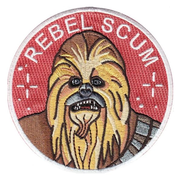 PATCH "REBEL SCUM " CHEWBACCA - LA BARBUDA