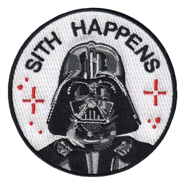 PATCH "SITH HAPPENS " DARTH VADER- LA BARBUDA