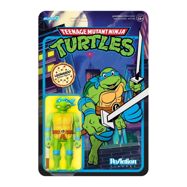 TORTUES NINJA LEONARDO TMNT - SUPER7