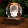 WANDERLUST AMBER CRYSTAL LIGHT SKULL 01