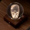 WANDERLUST AMBER CRYSTAL LIGHT SKULL 03